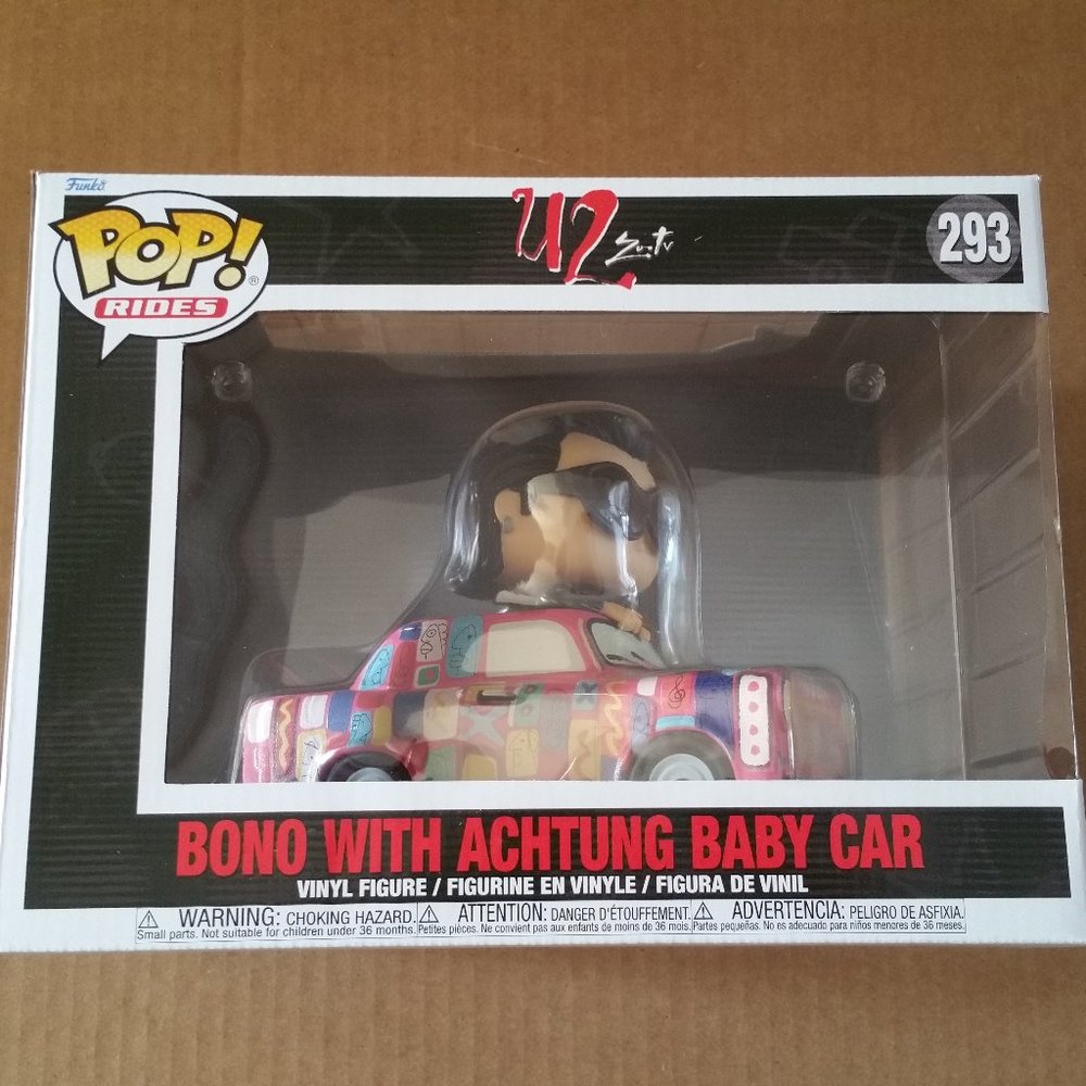 Funko Pop! Rocks Rides: U2 Zoo TV - Bono With Achtung Baby Car